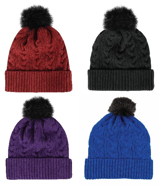 Martina Women's Cable Knit Beanie